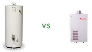 tankless vs tank water heater